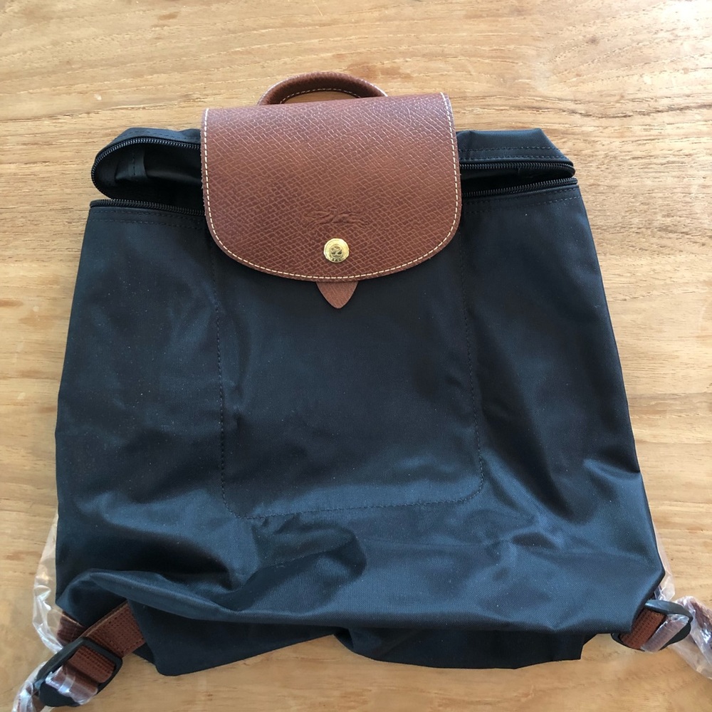 Longchamp brand new le pliage backpack